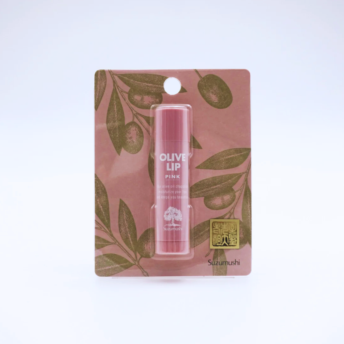 オリーブリップクリーム ピンク