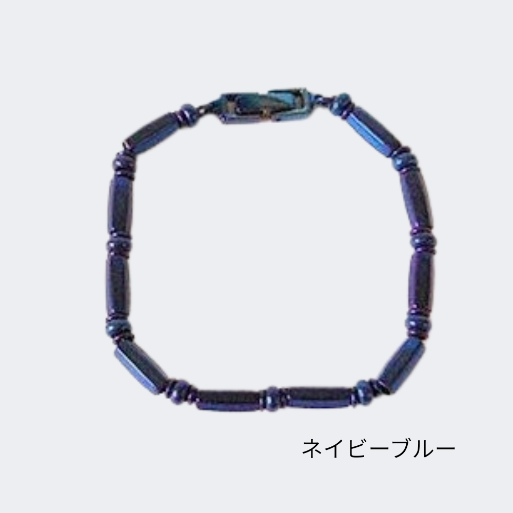 アポロ プリマシンブレスレット（ブルー／ネイビーブルー）