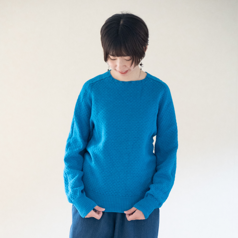 【438】かのこ編みセーター［ezu（旧：リップル洋品店）］