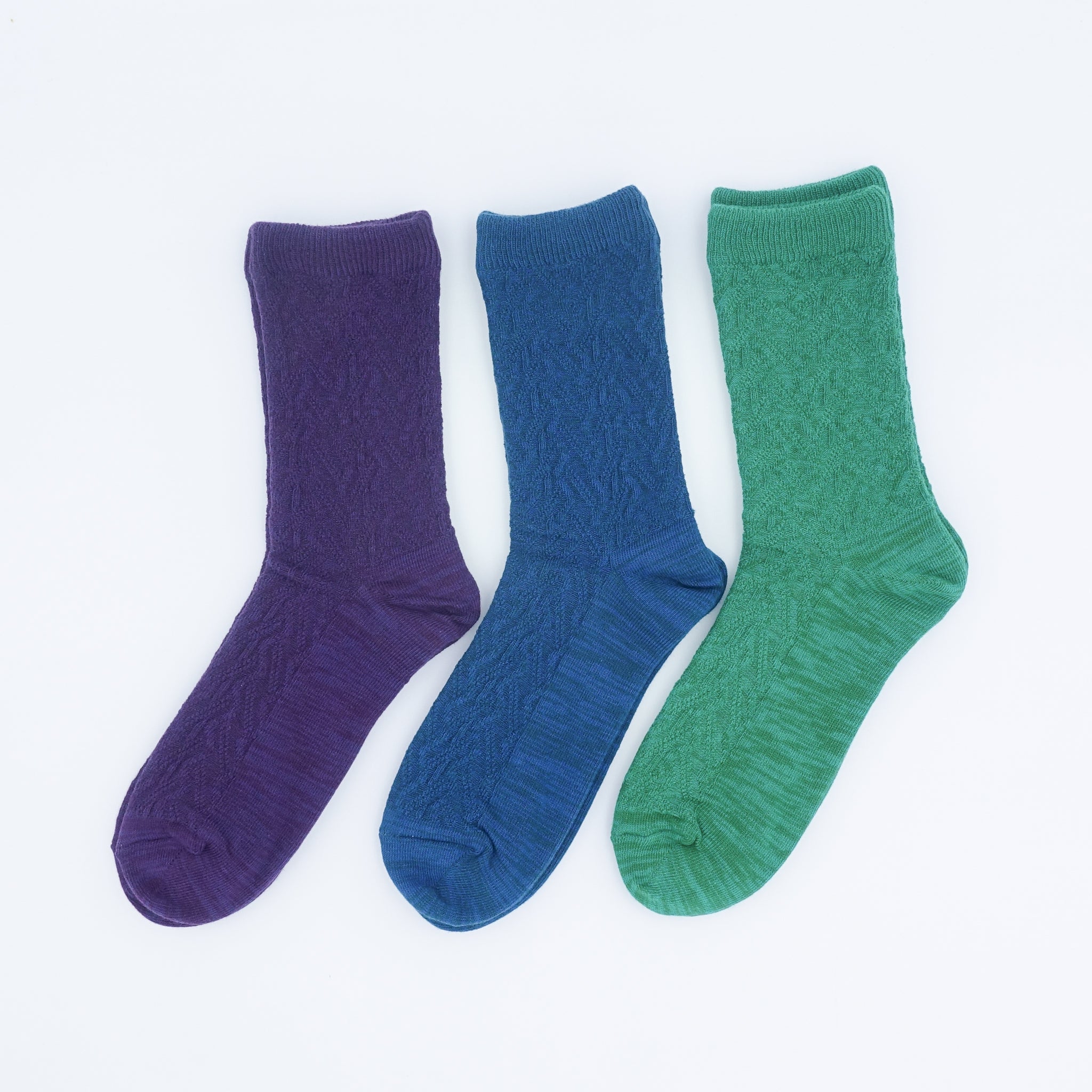 ［ezu（旧：リップル洋品店）］ひえとりくつした薄手（22cm-25cm）