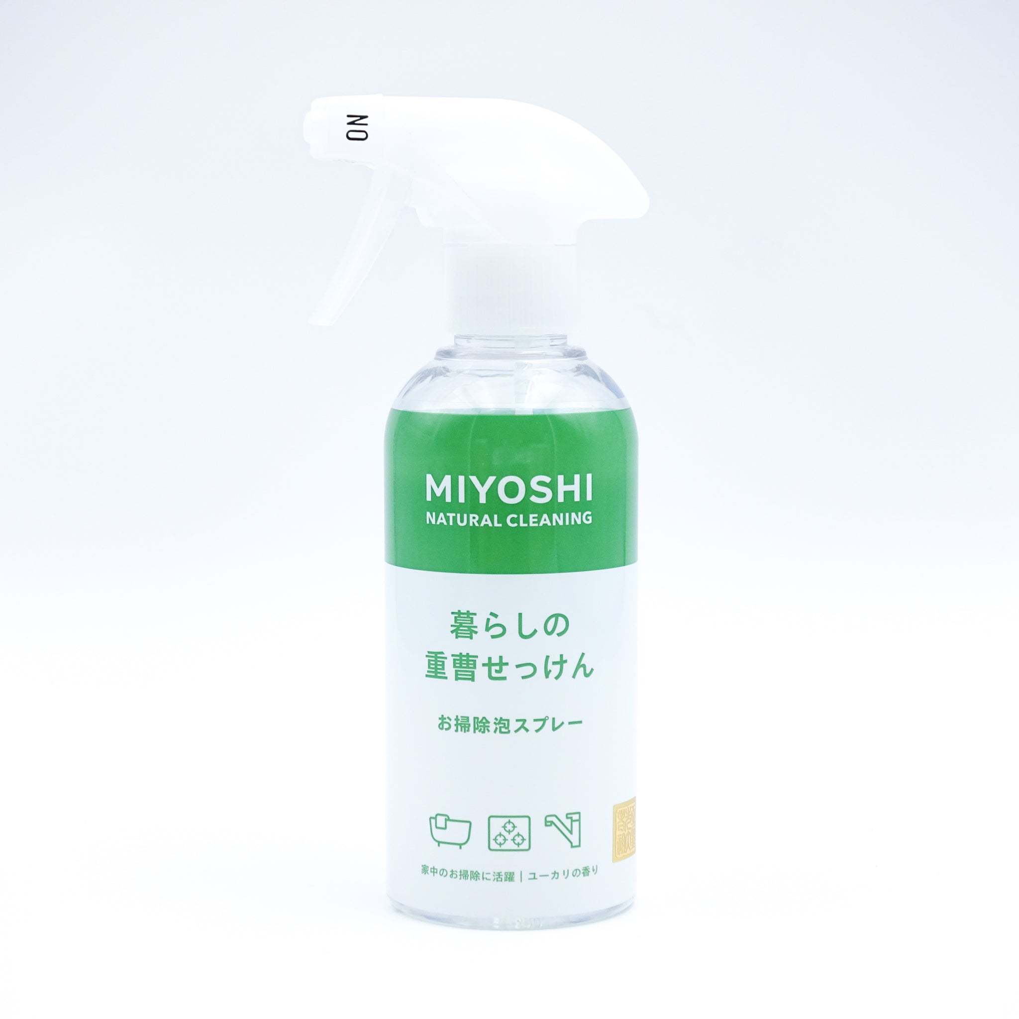 ミヨシ　暮らしの重曹せっけん泡スプレー ボトル