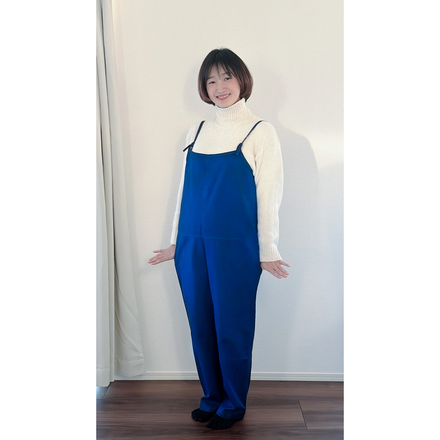 【70】つなぎ　藍［ezu（旧：リップル洋品店）］