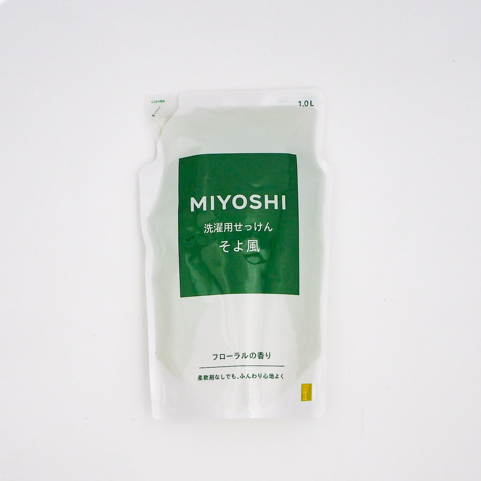 ［詰替］ミヨシ　液体せっけん そよ風　 1000mL