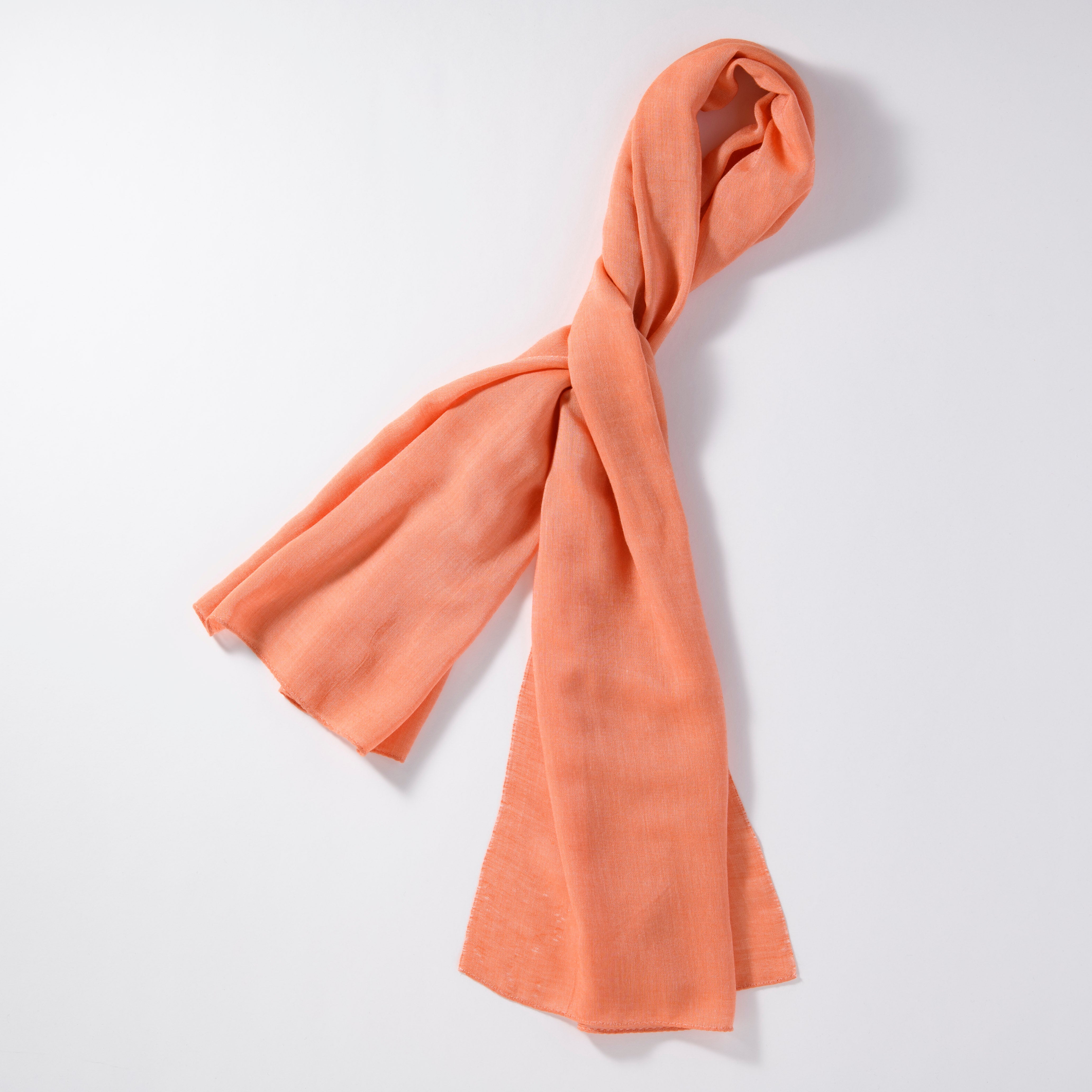 TAKEFU ガーゼの和布　~なごみぬの~　照柿(てりがき) 約44×130cm