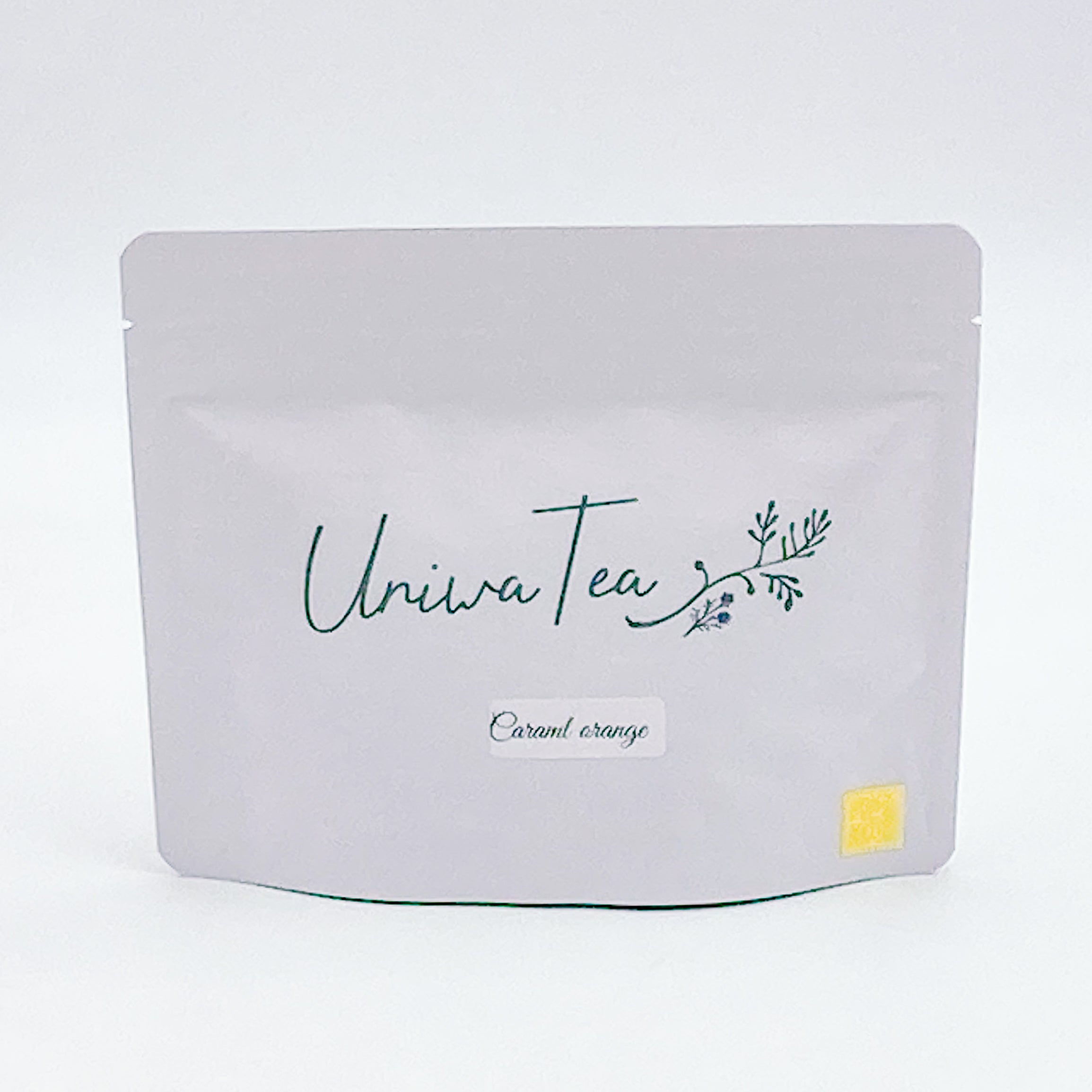 Uniwa Tea キャラメルオレンジ(Flaverd?Tea) ミルクティー