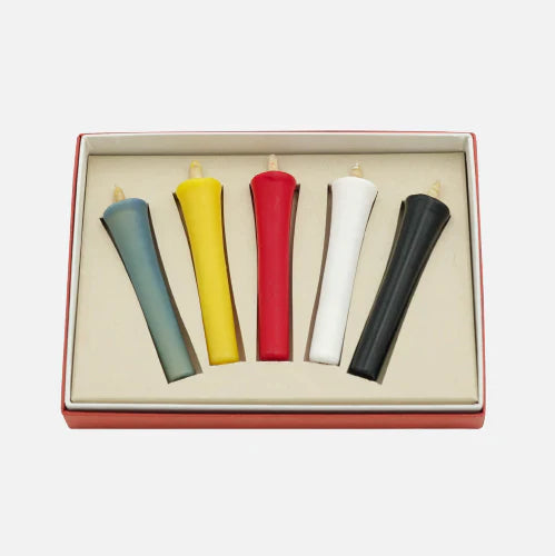 五色のろうそく